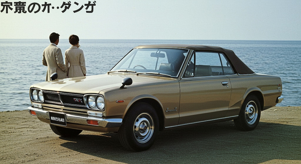 スカイラインクーペオープンカー