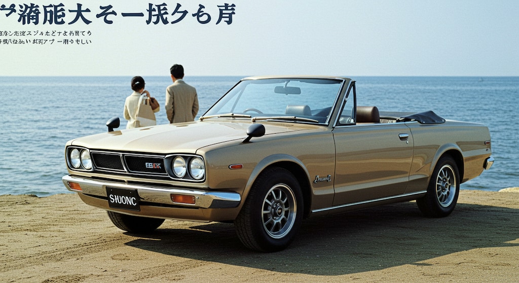 スカイラインクーペオープンカー