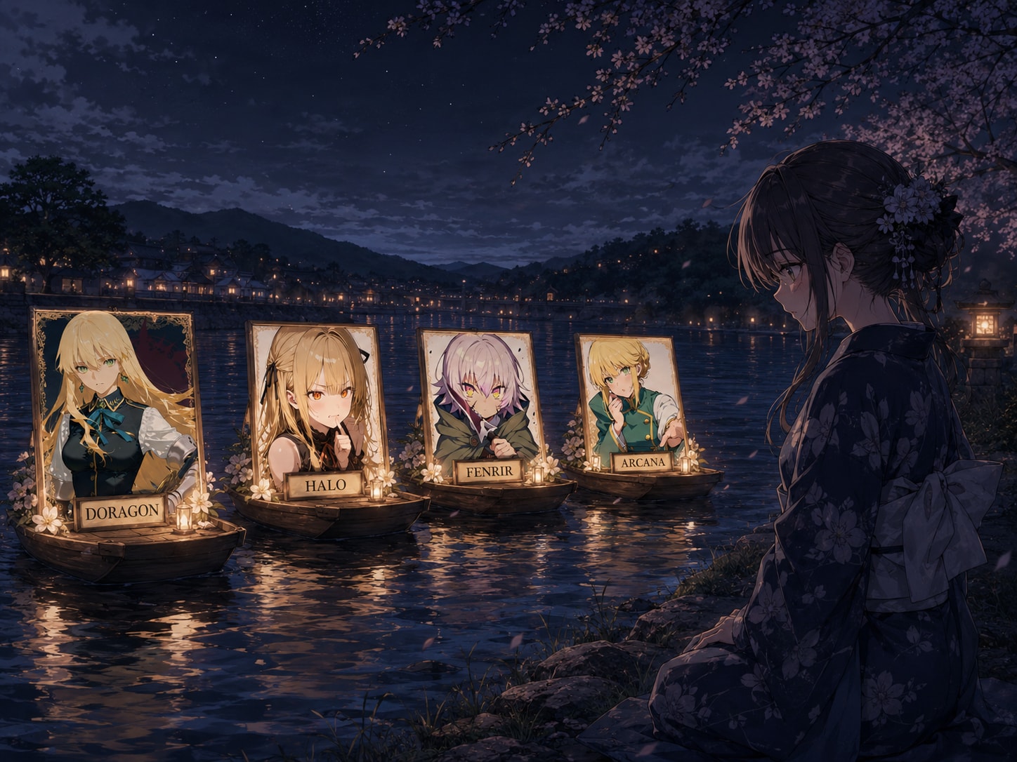 お盆になると