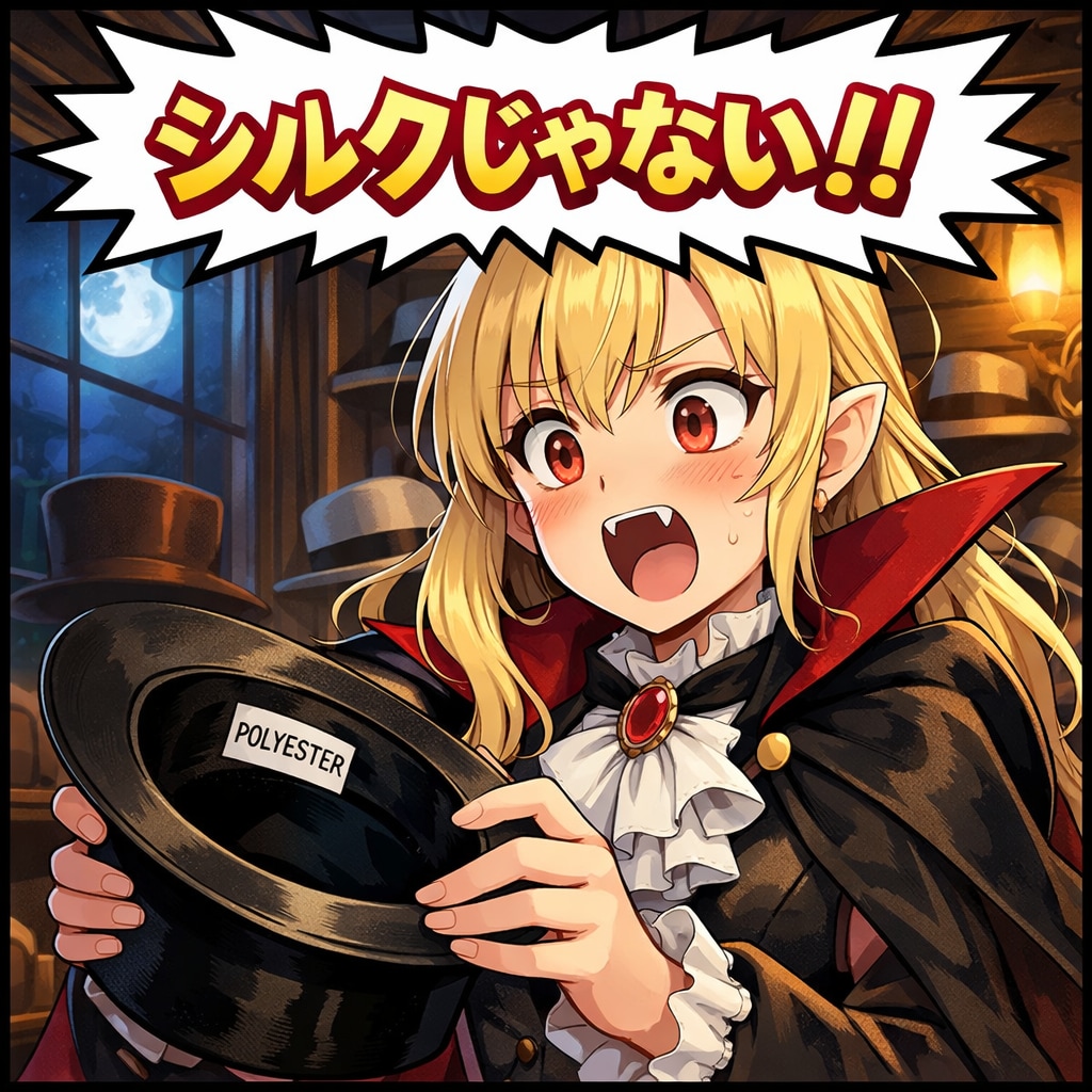 シルクじゃない！