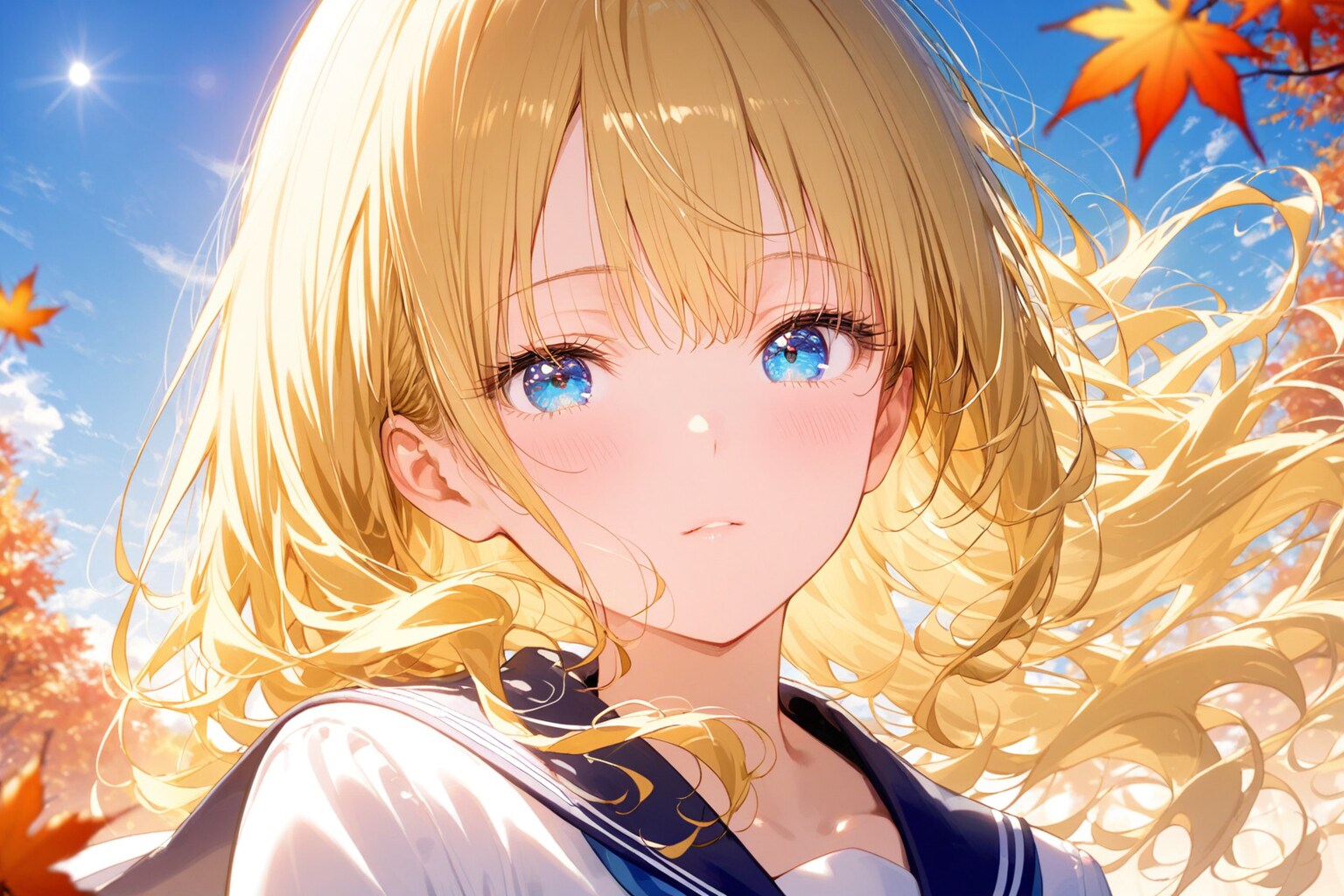 ちちぷいちゃんと紅葉🍁