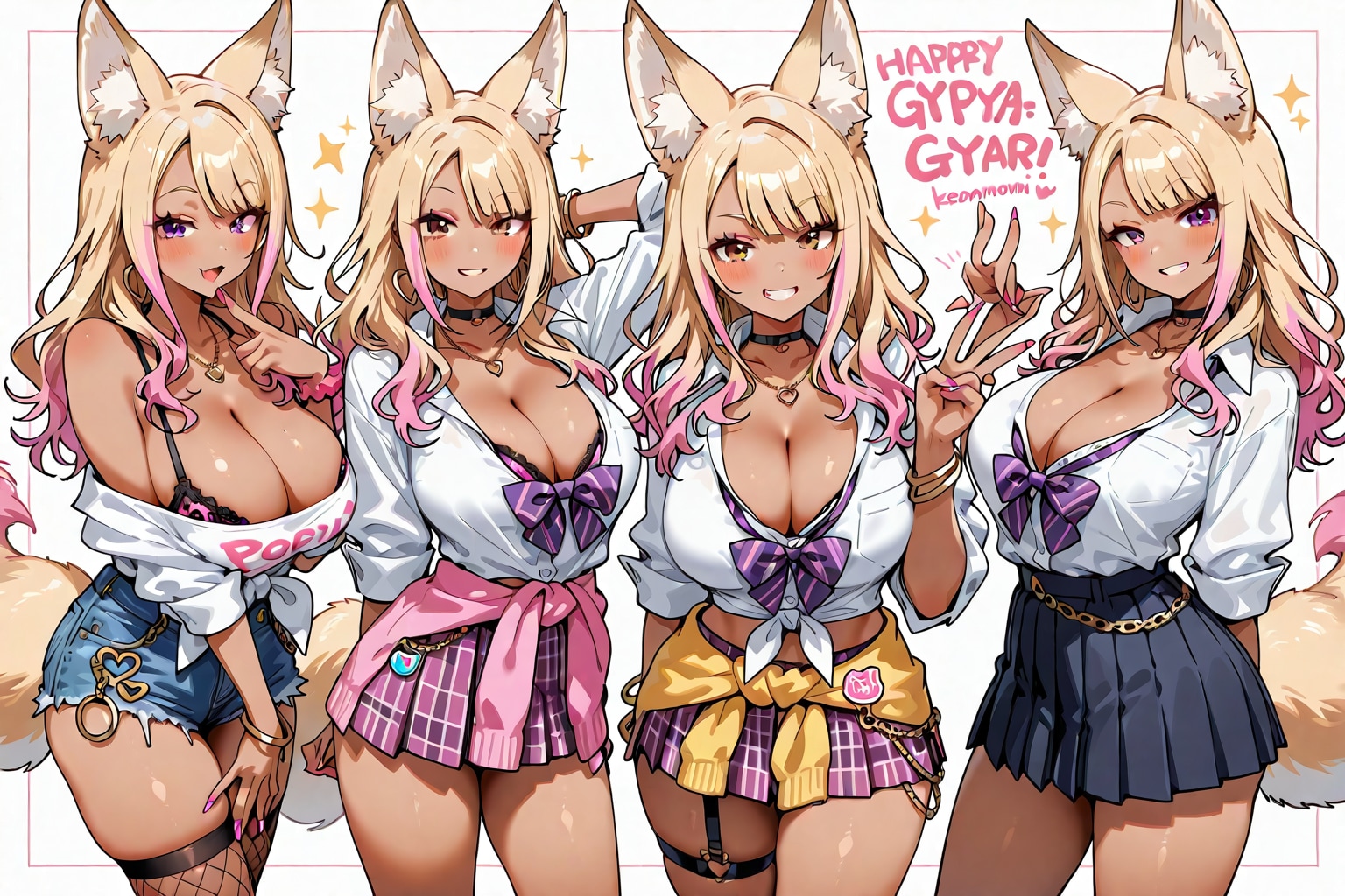 ファッショナブルキツネ