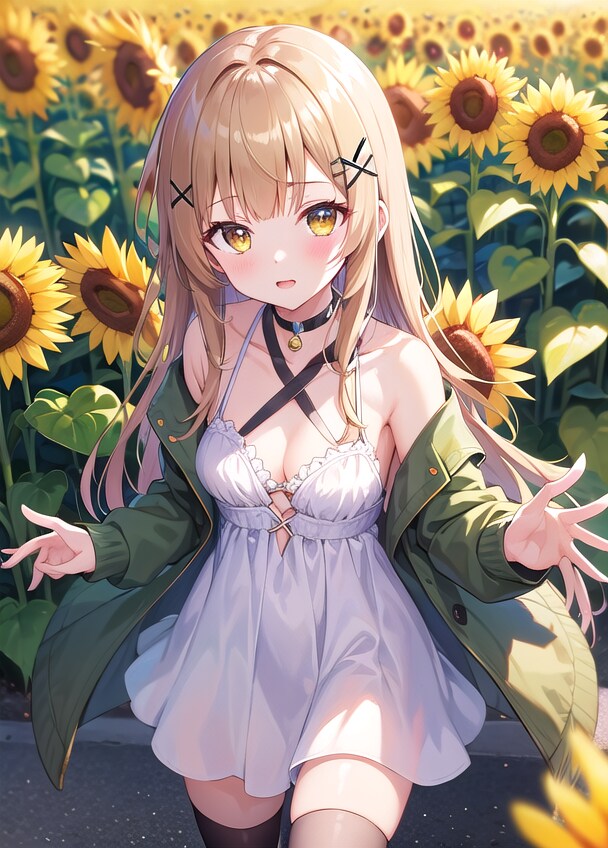 ひまわりのような