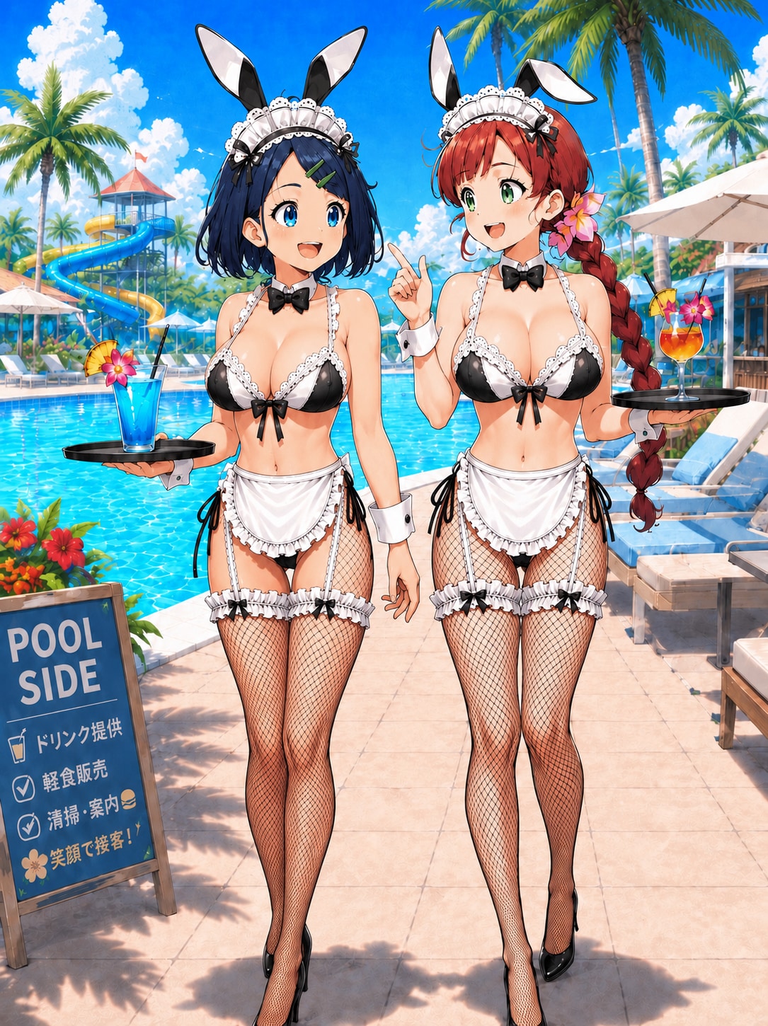 バニーメイド　リコハル