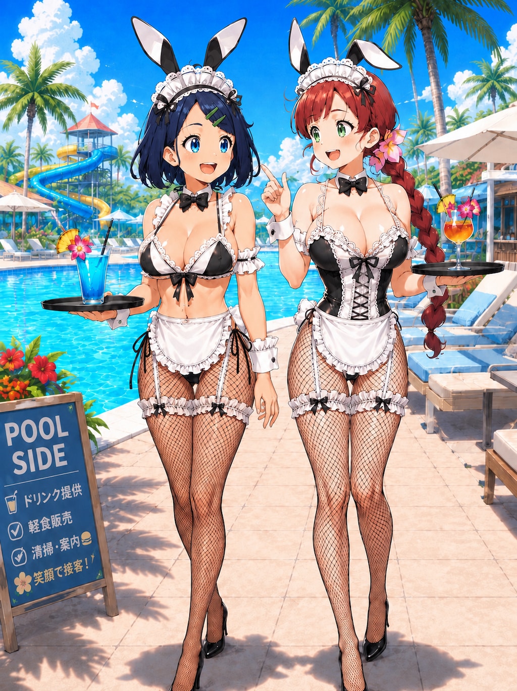 バニーメイド　リコハル