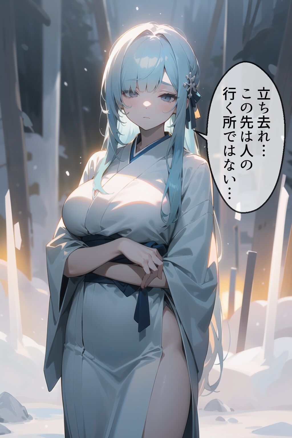 雪女の秘密❄️