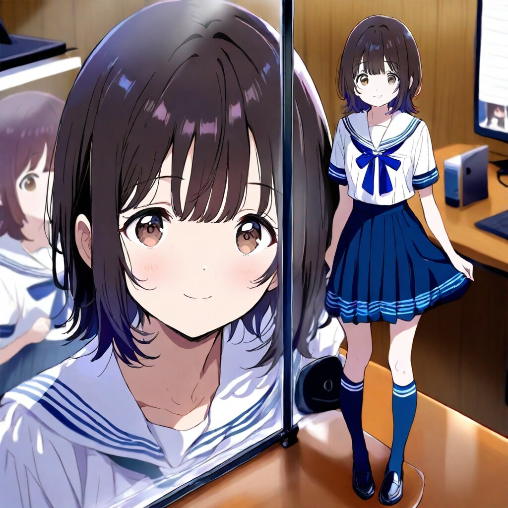 自分のフィギュアが飾られていた件 | の人気AIイラスト・グラビア