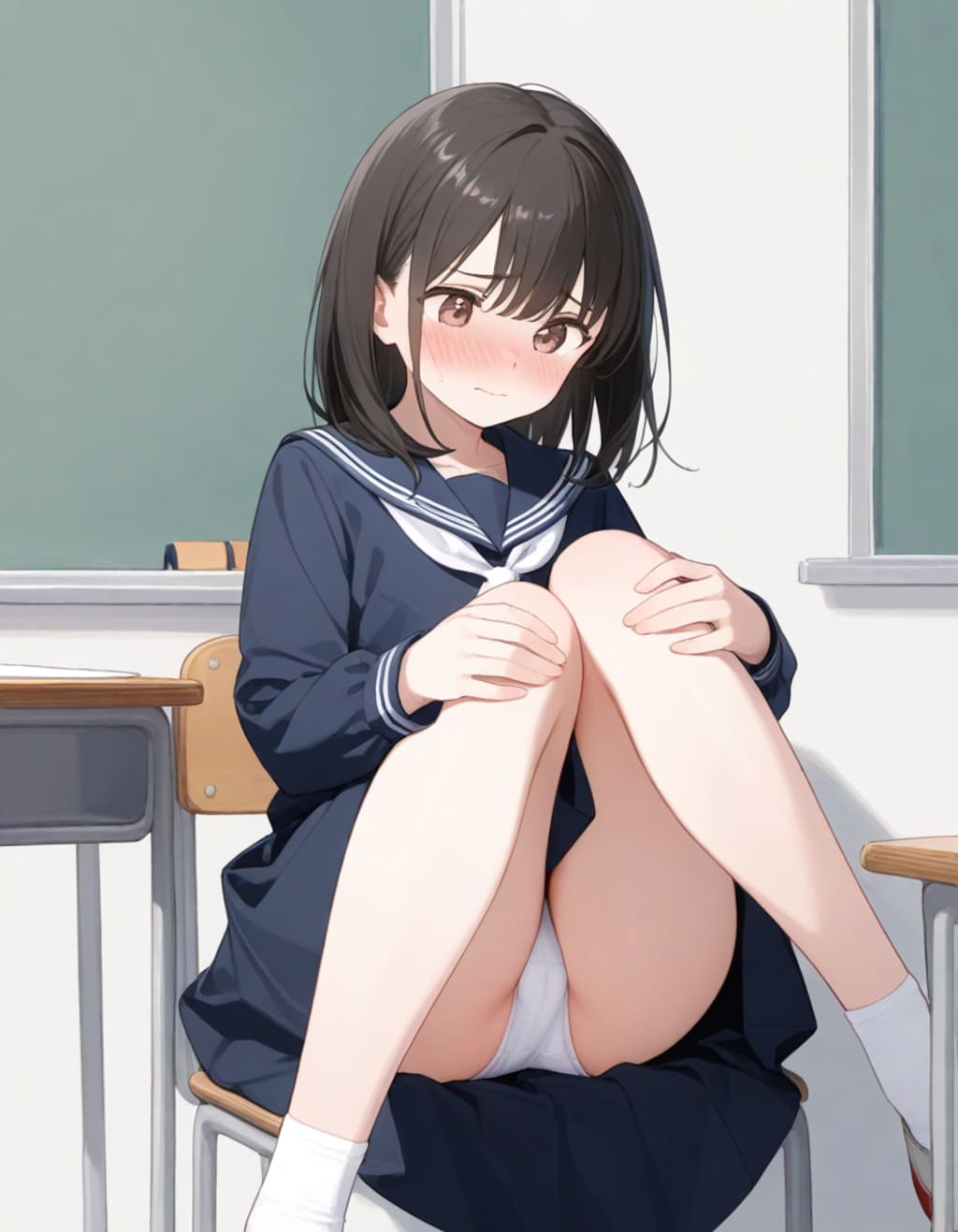 体育座り