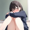体育座り 5枚目