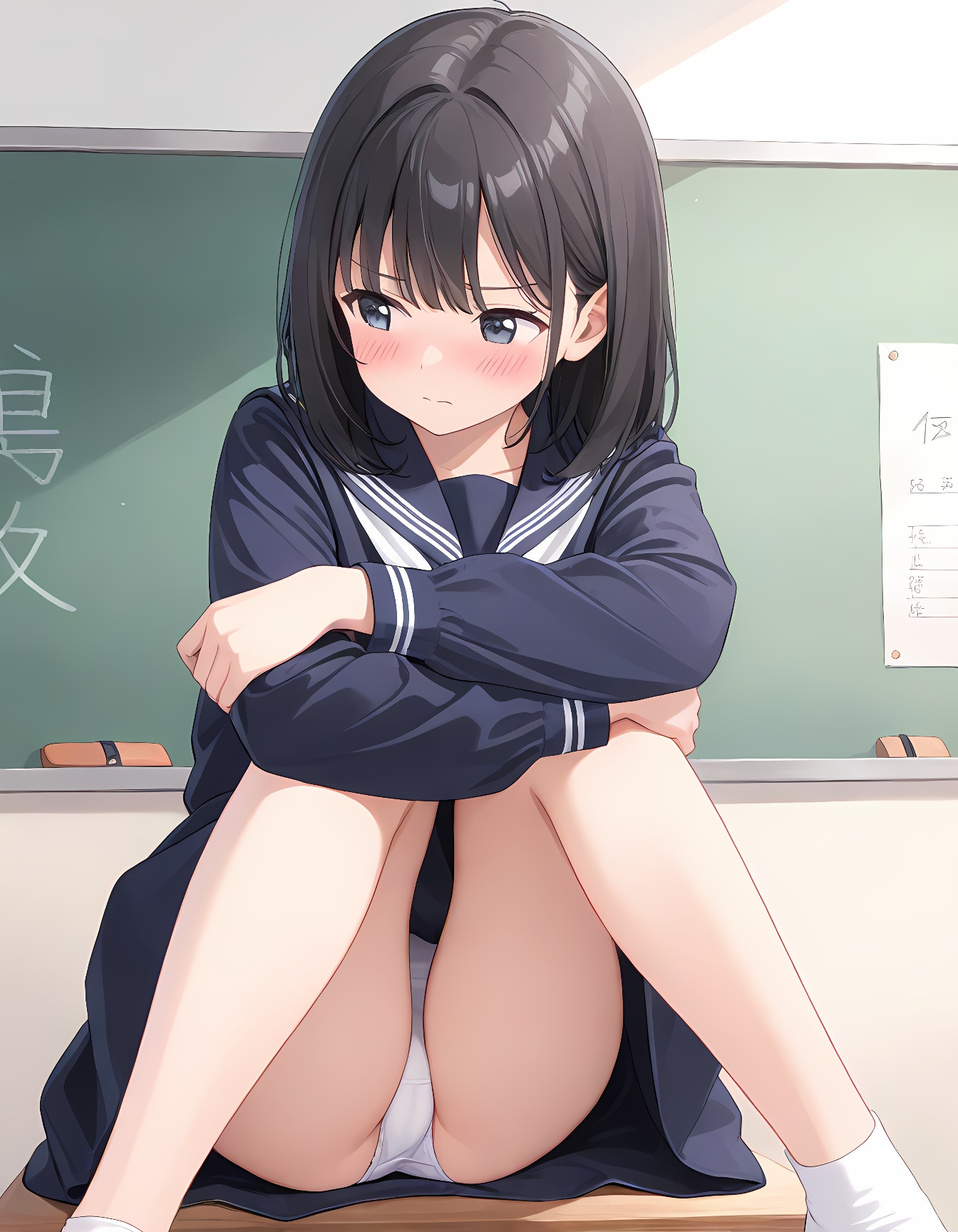 体育座り