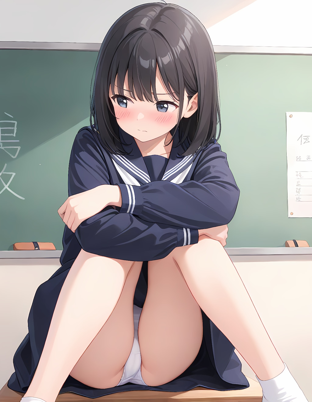 体育座り
