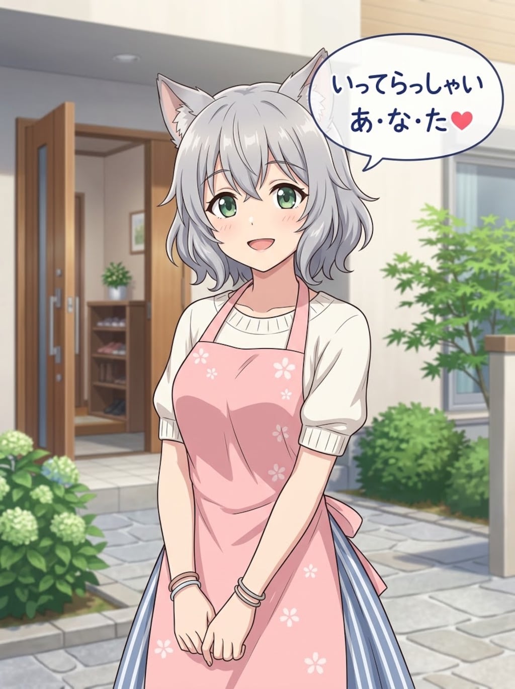 いってらっしゃい あ・な・た❤️