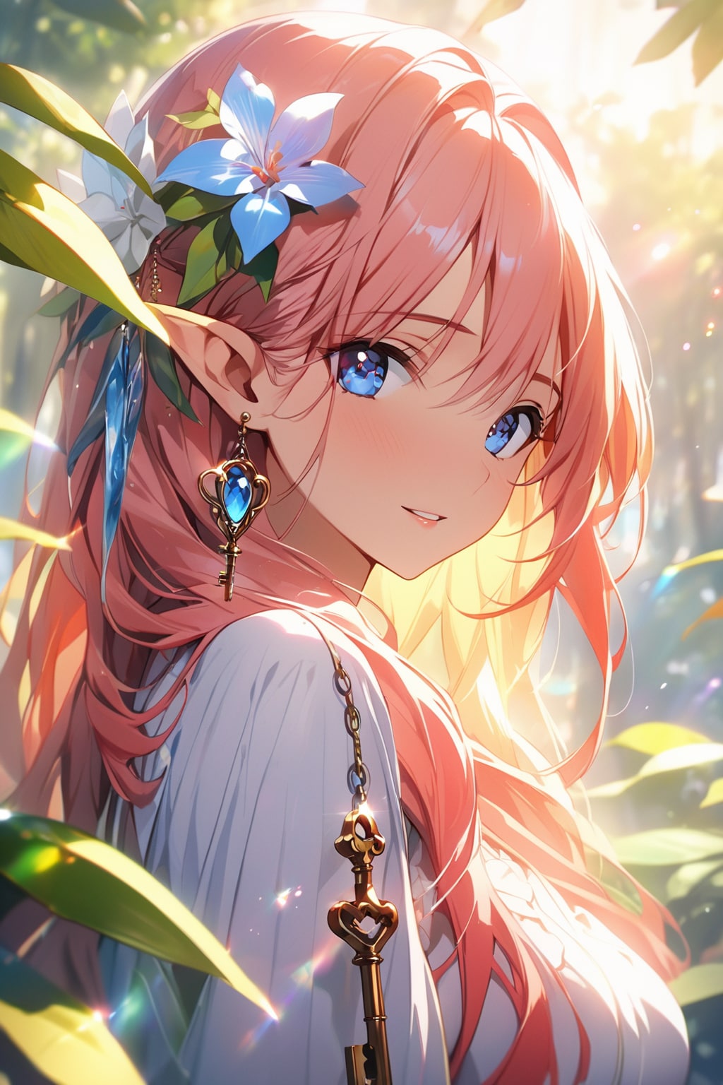 エルフさんの横顔 | の人気AIイラスト・グラビア