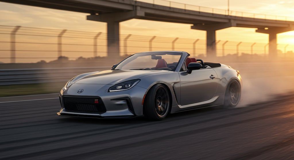 GR86オープンカーのドリ車