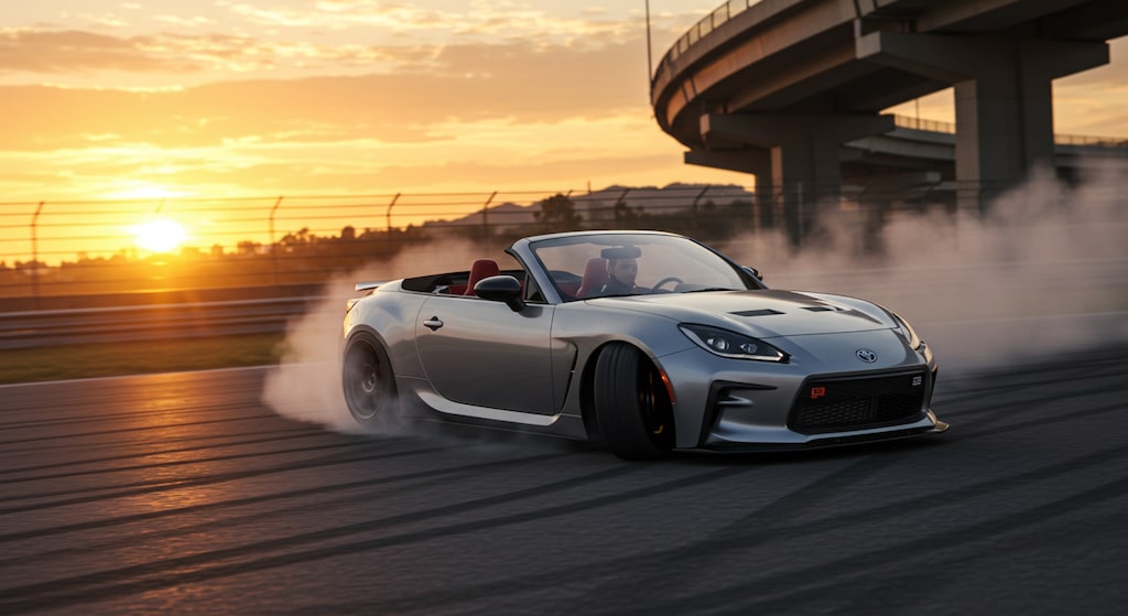 GR86オープンカーのドリ車