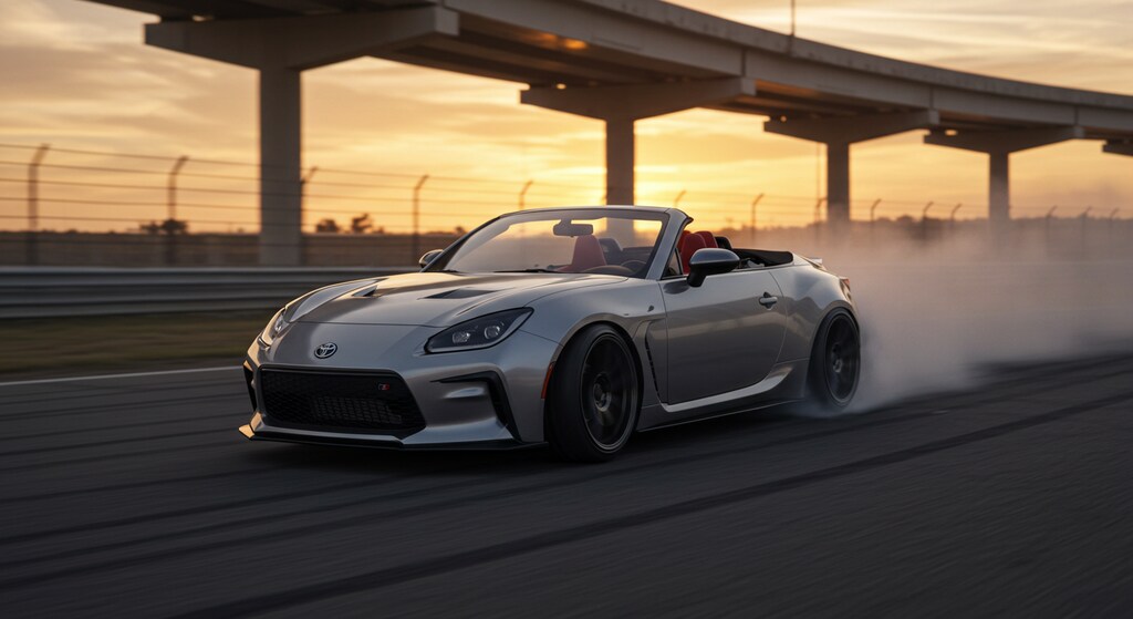 GR86オープンカーのドリ車