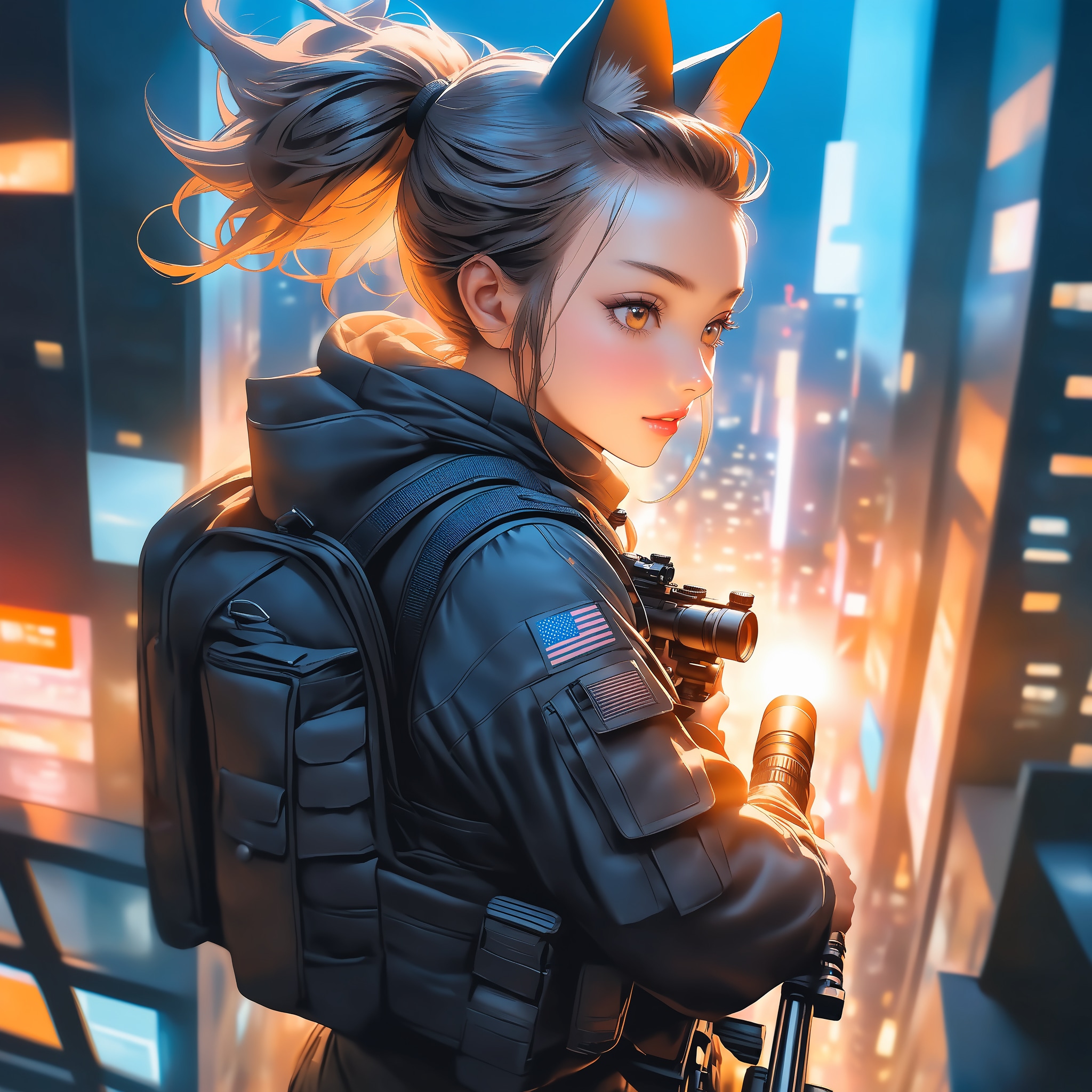 スナイパー | の人気AIイラスト・グラビア