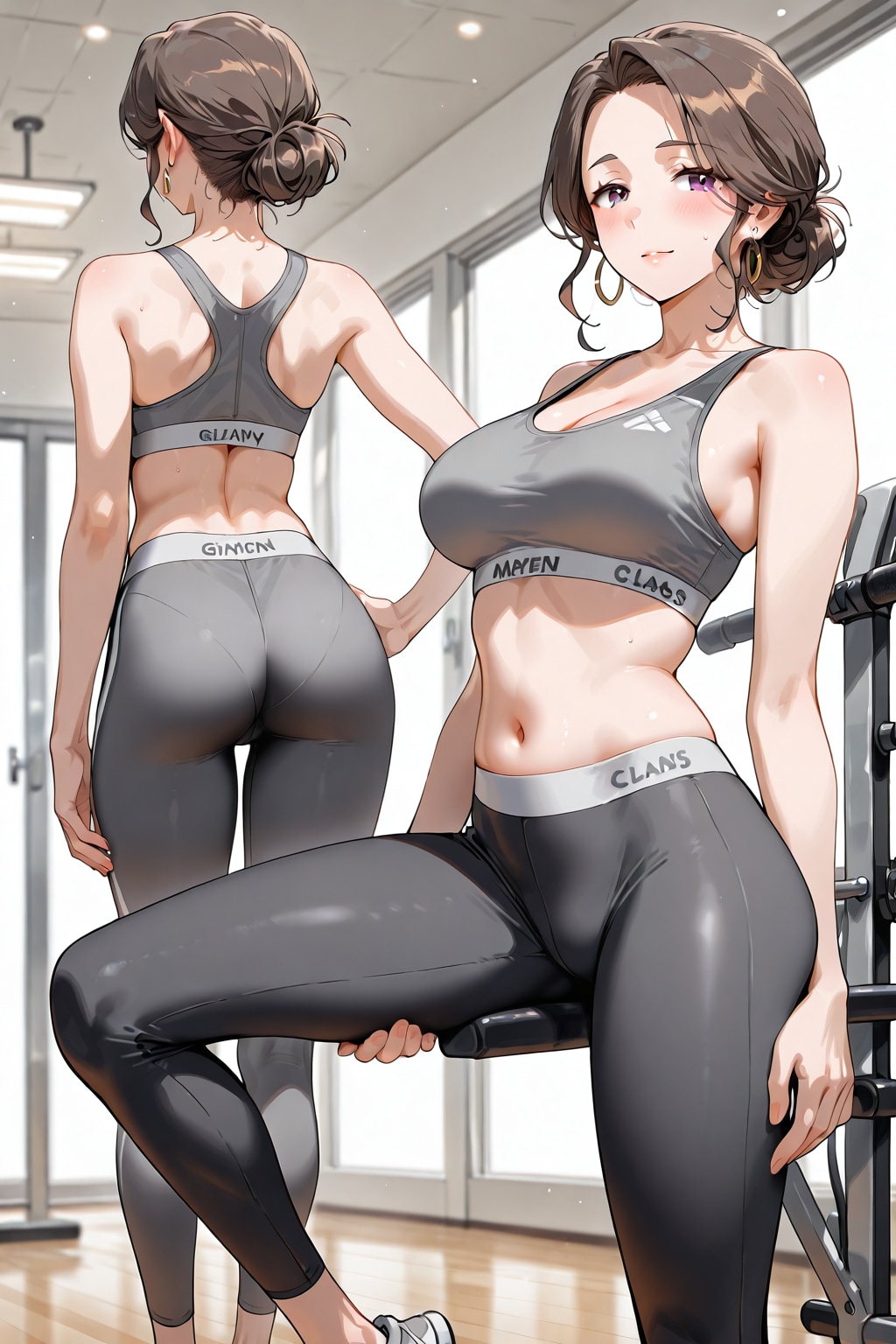 人妻お姉さん　ジム1
