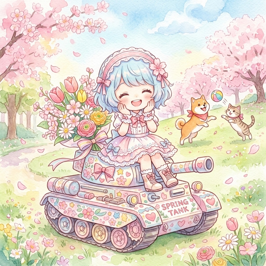 ガーリー風の青髪ちゃん | の人気AIイラスト・グラビア