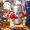 ボクシング指導する小さな女の子 5枚目