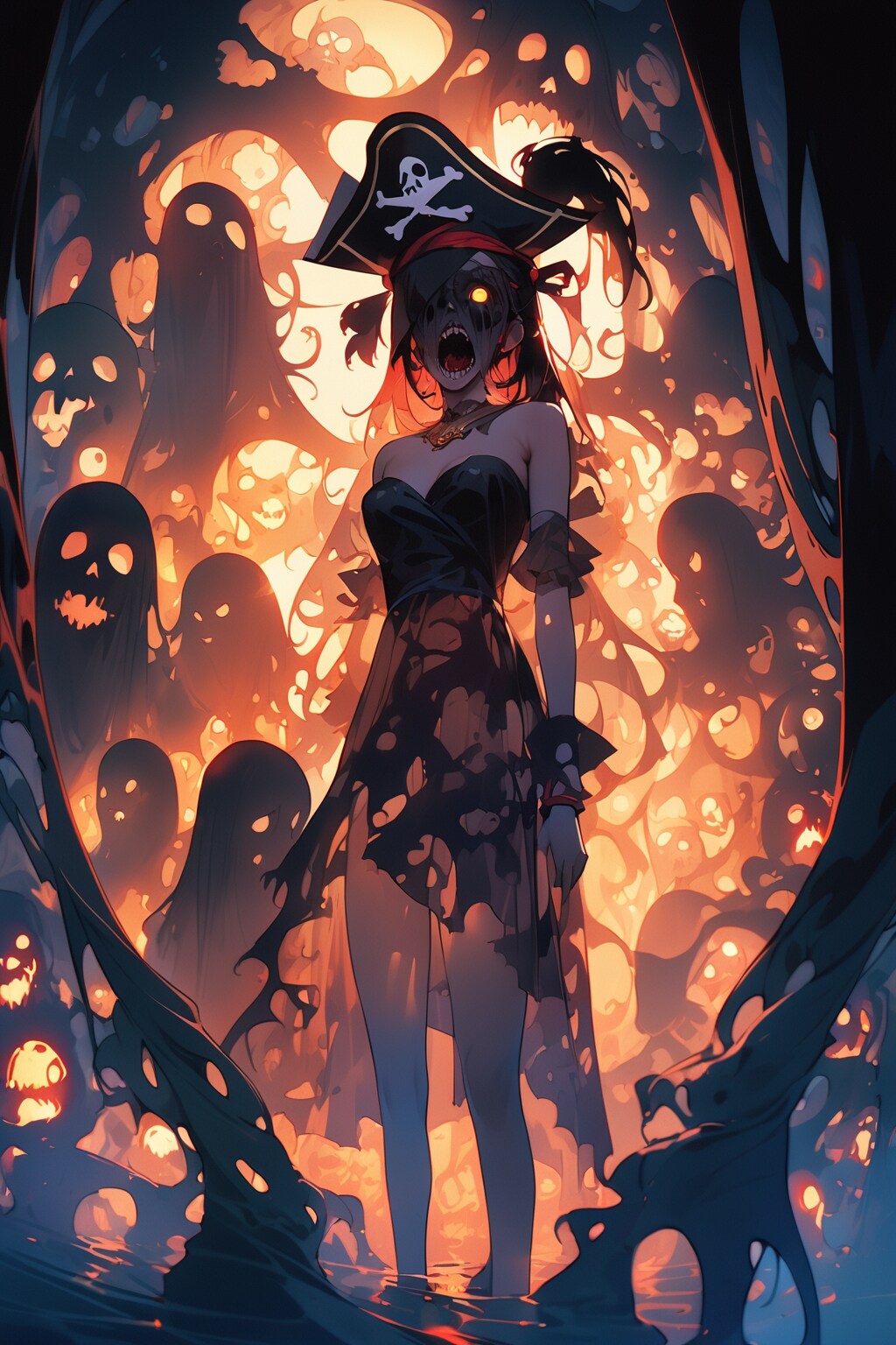 👻深夜の幽霊海賊船