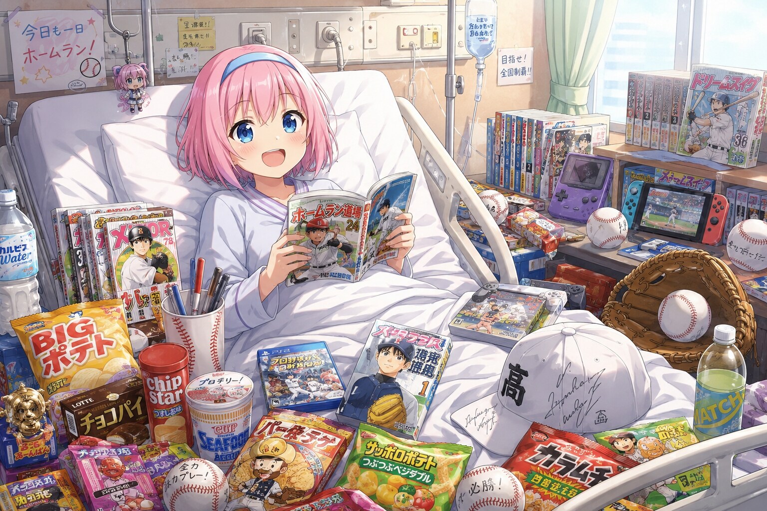 入院生活満喫 | の人気AIイラスト・グラビア