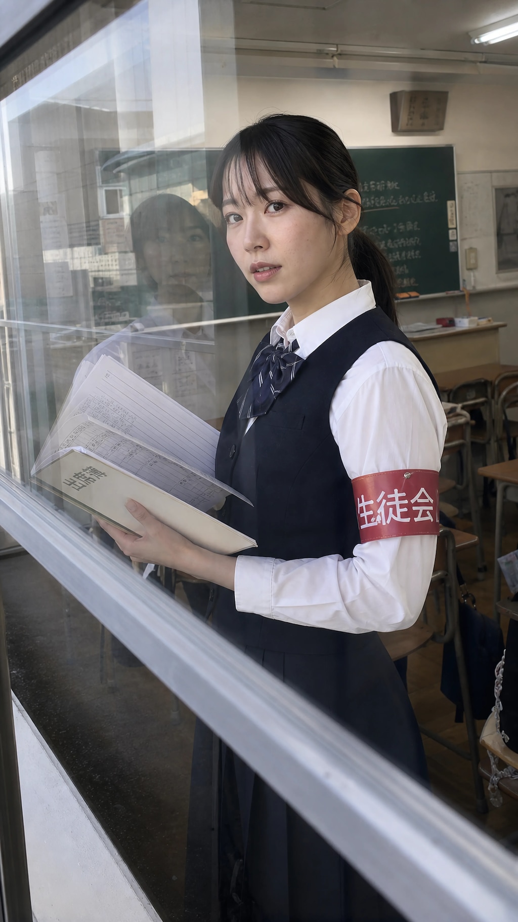 Eyes That Silence a Classroom