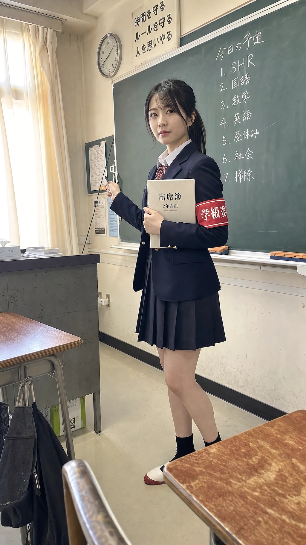 Eyes That Silence a Classroom