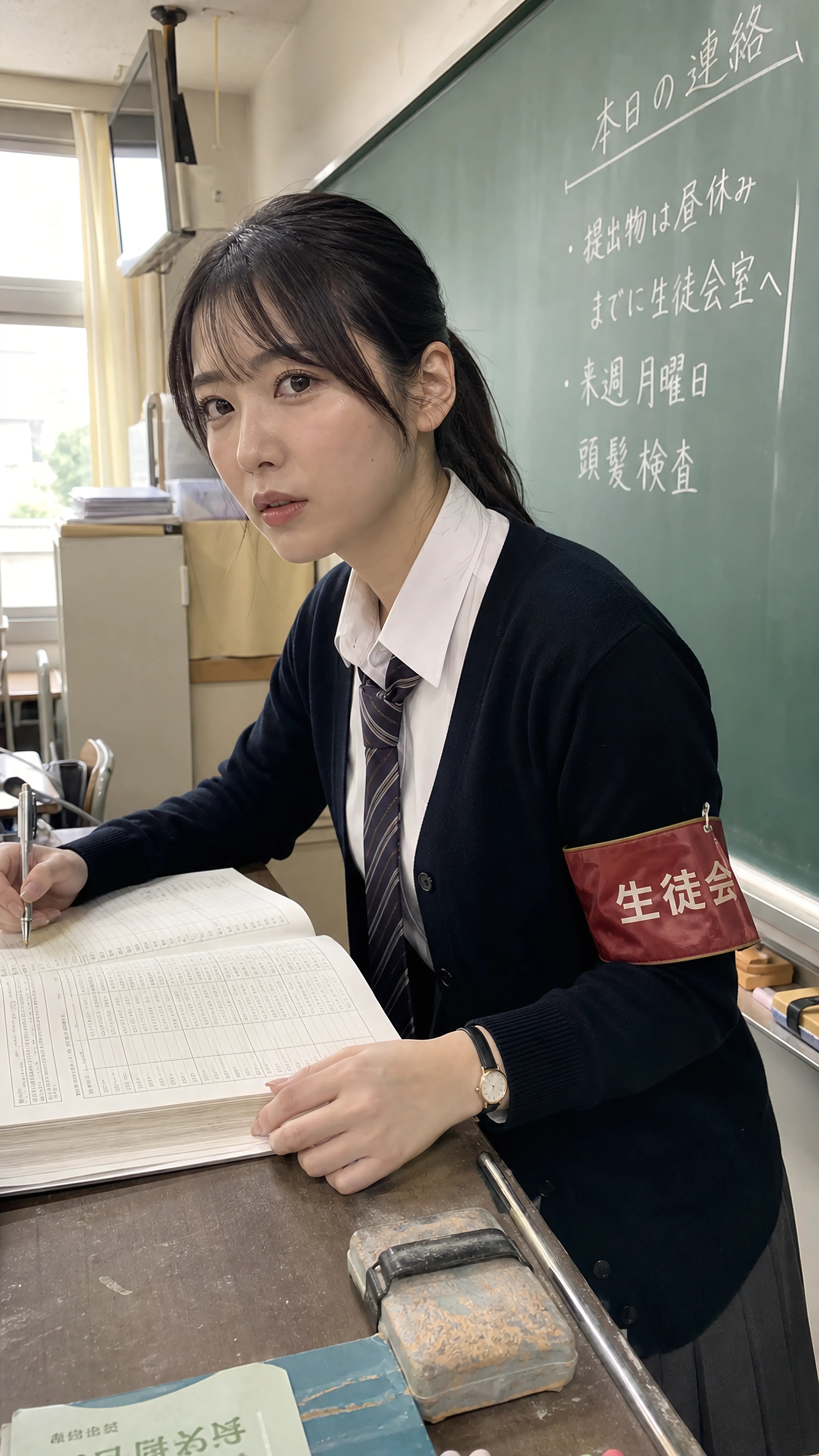 Eyes That Silence a Classroom | の人気AIイラスト・グラビア