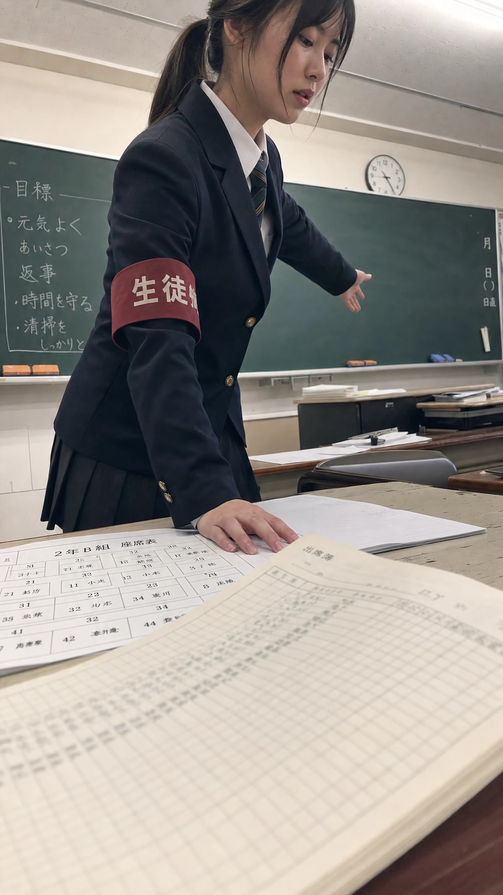 Eyes That Silence a Classroom