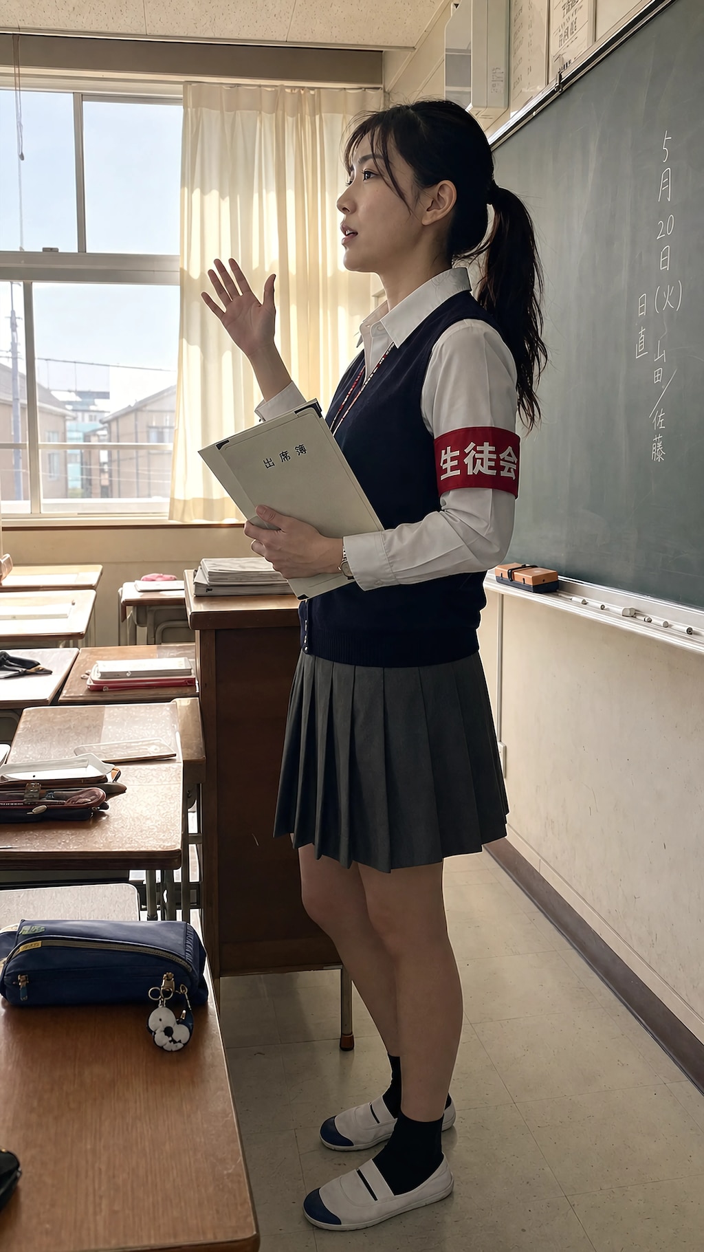 Eyes That Silence a Classroom
