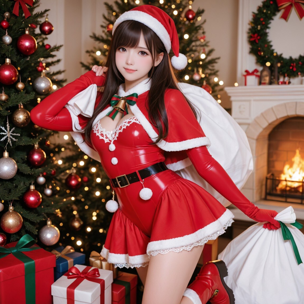 クリスマスが待ち遠しい！（あと７日） | の人気AIイラスト・グラビア