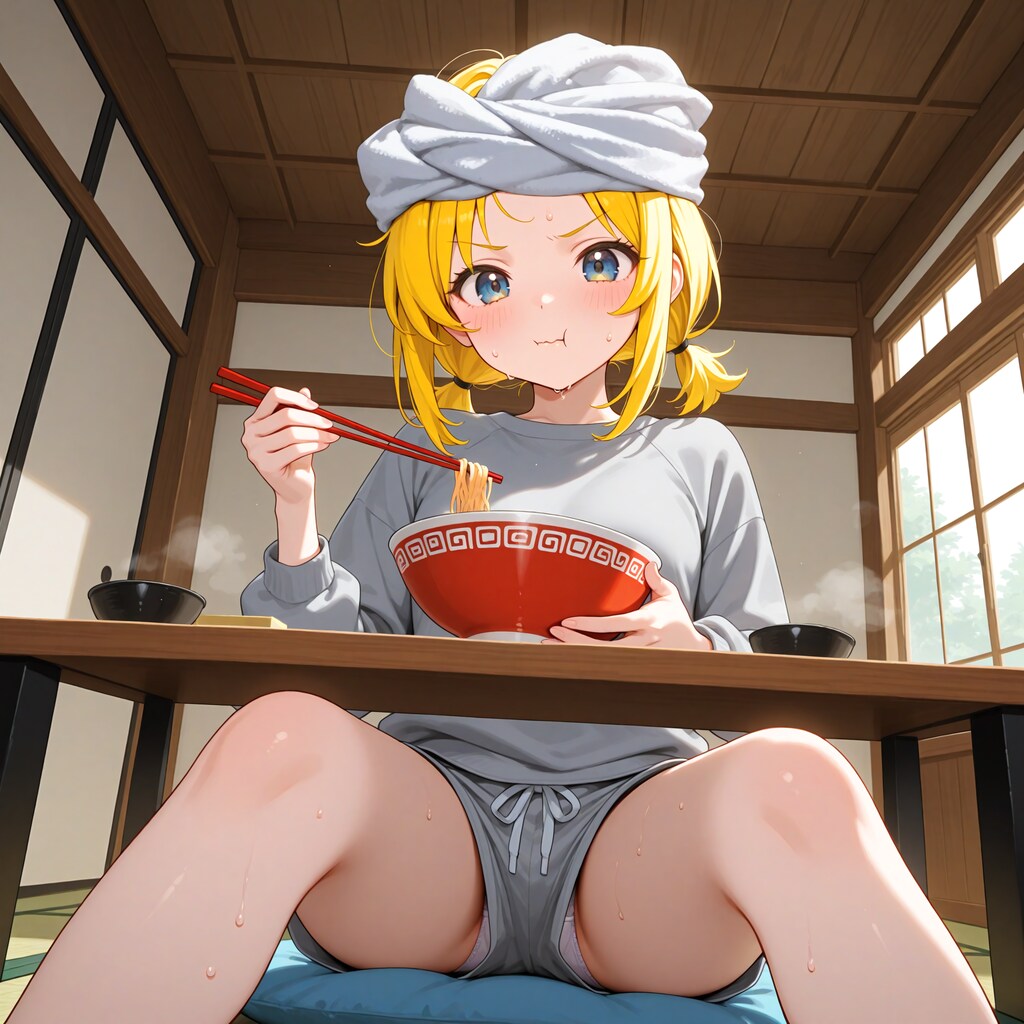 ダル着ラーメン タオルターバン