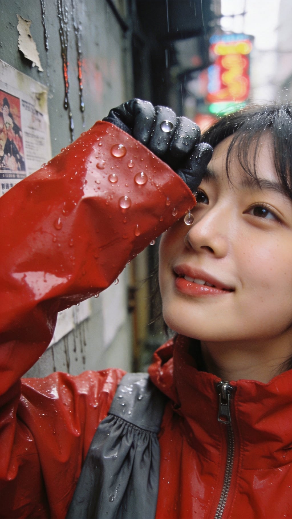 Rain Caught Between Fingertips