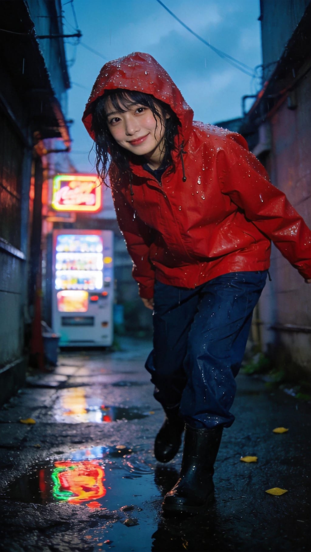 Rain Caught Between Fingertips