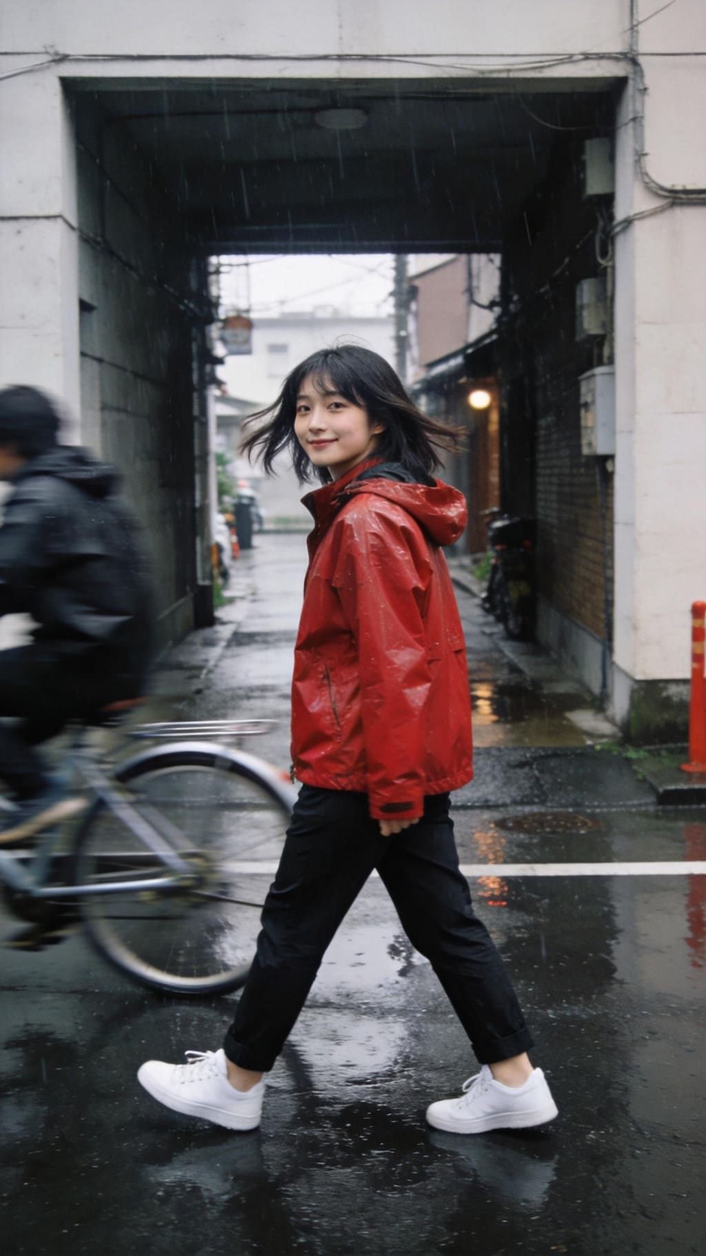 Rain Caught Between Fingertips