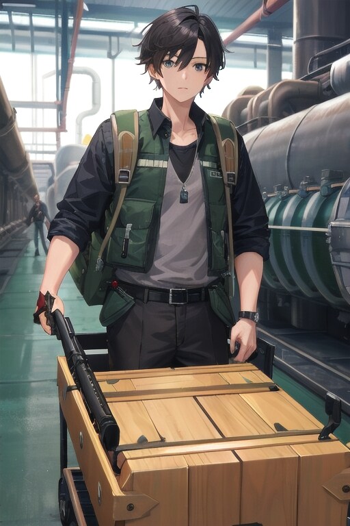 こいつを持っていけばいいのか？ | の人気AIイラスト・グラビア