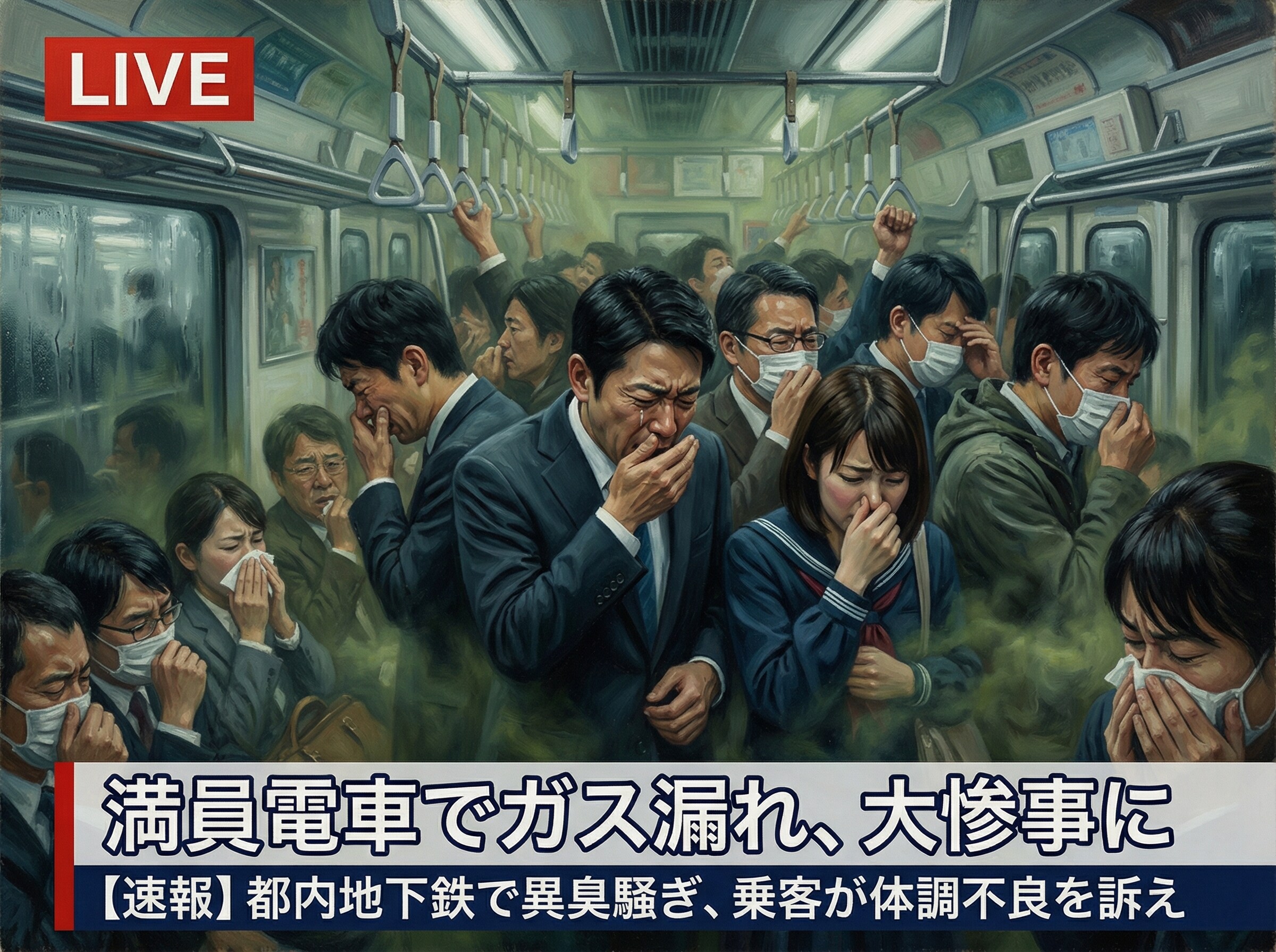 [がぞうどうぞ]ガス漏れ