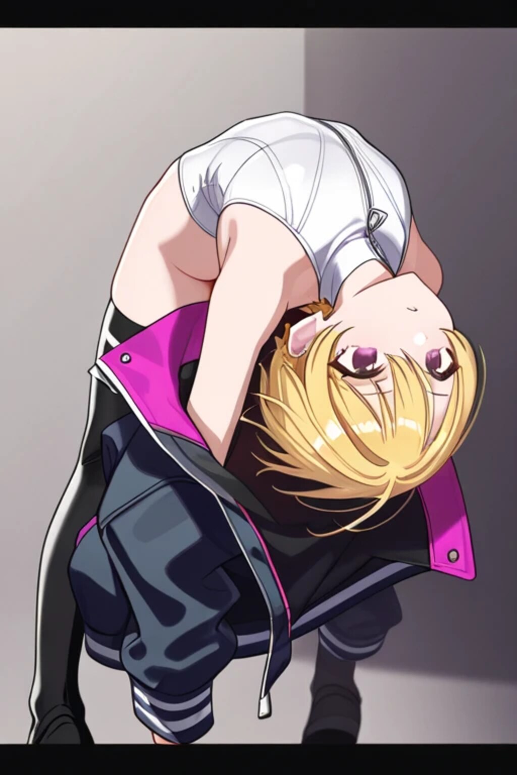 レオタード　後ろ反り4