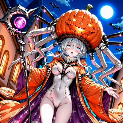 仮装空母ヲ級 ハロウィンのすがた