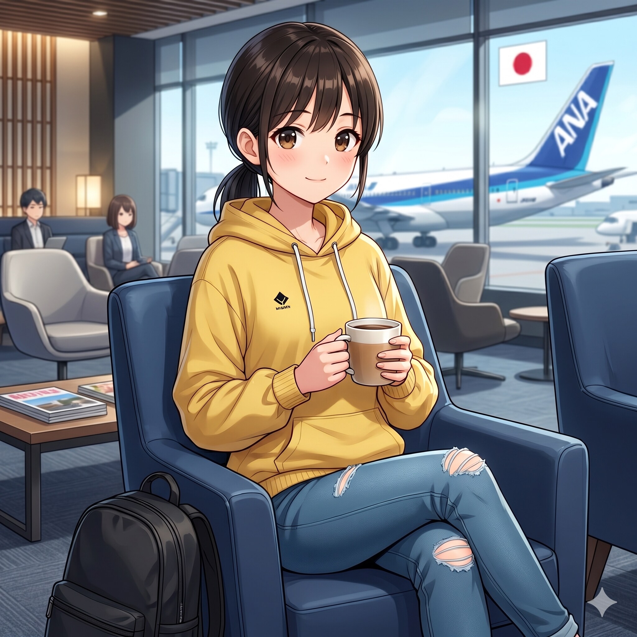 羽田空港 | の人気AIイラスト・グラビア