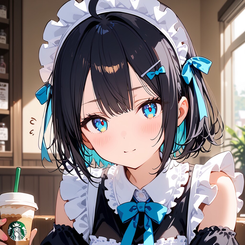 カフェで出会った女の子 | の人気AIイラスト・グラビア