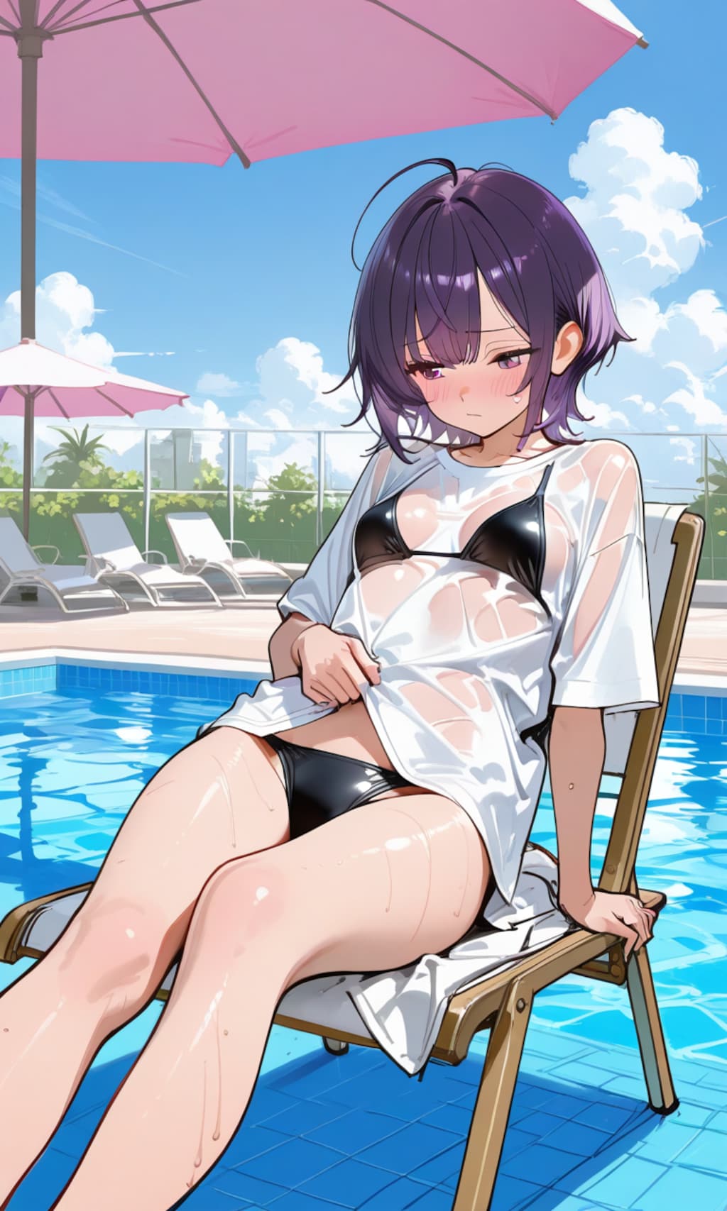 poolside