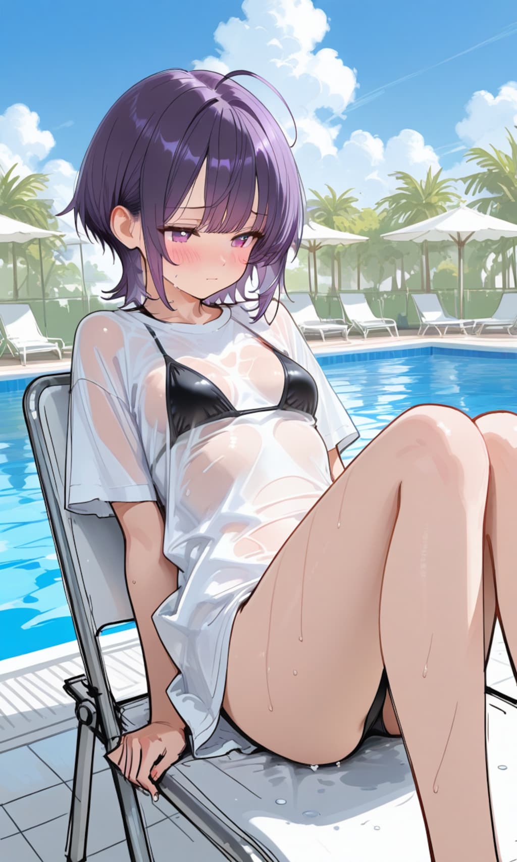 poolside
