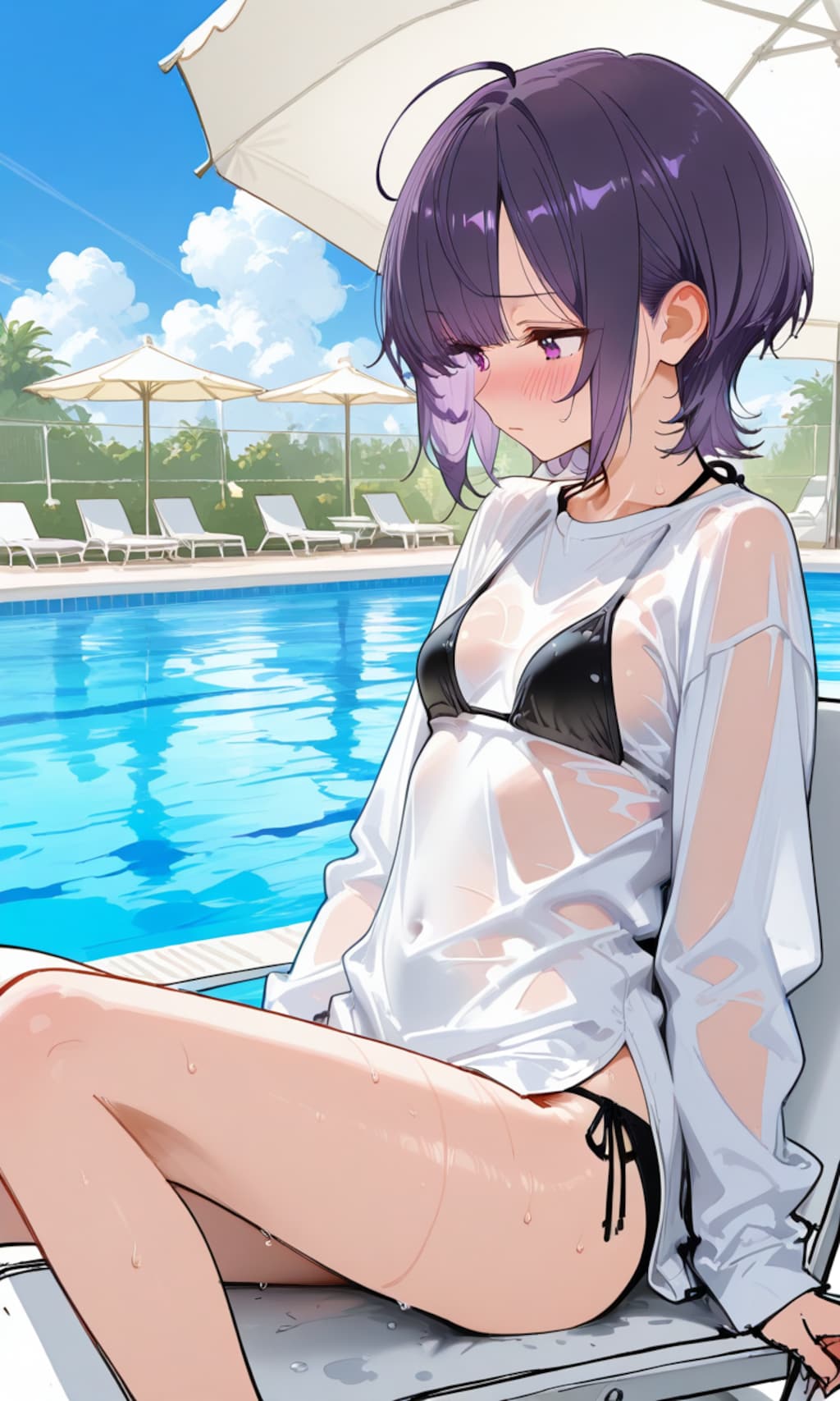 poolside