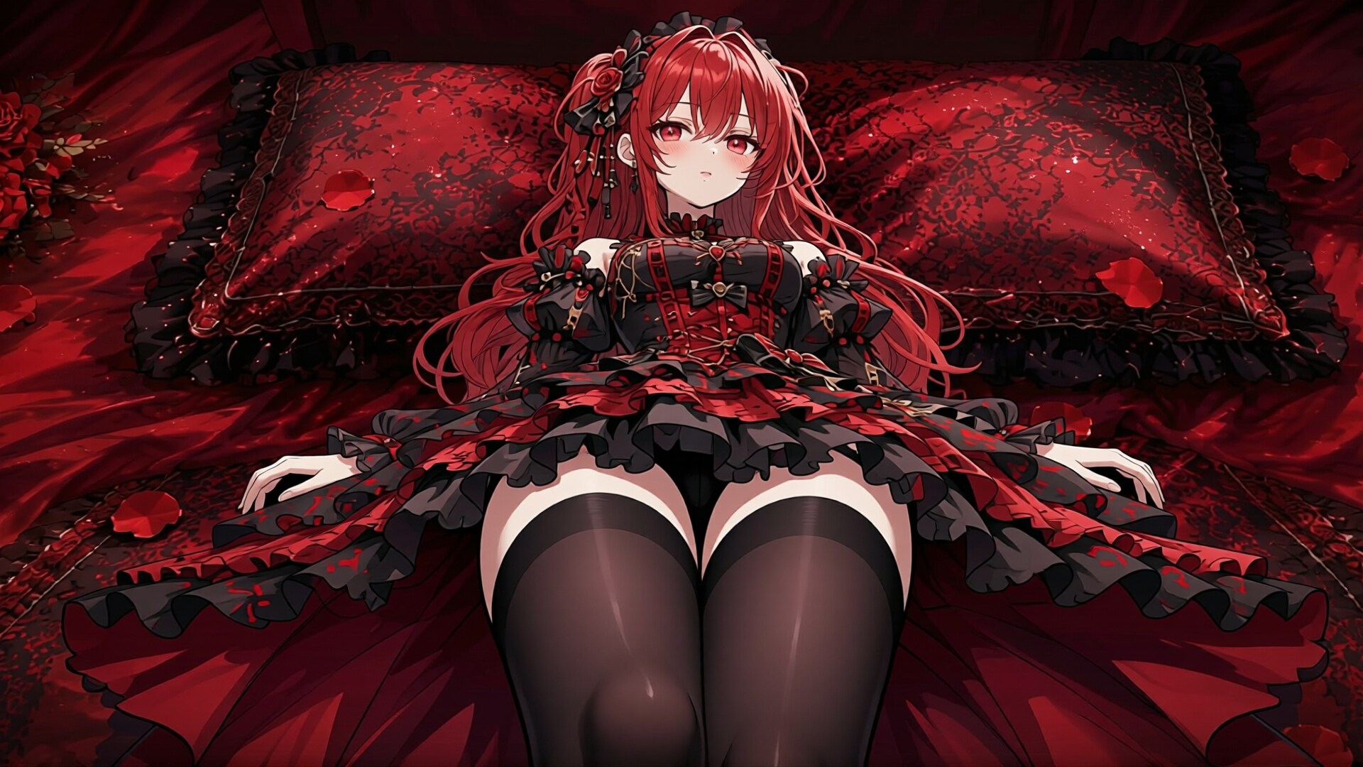 赤髪少女とドレス　その2-3