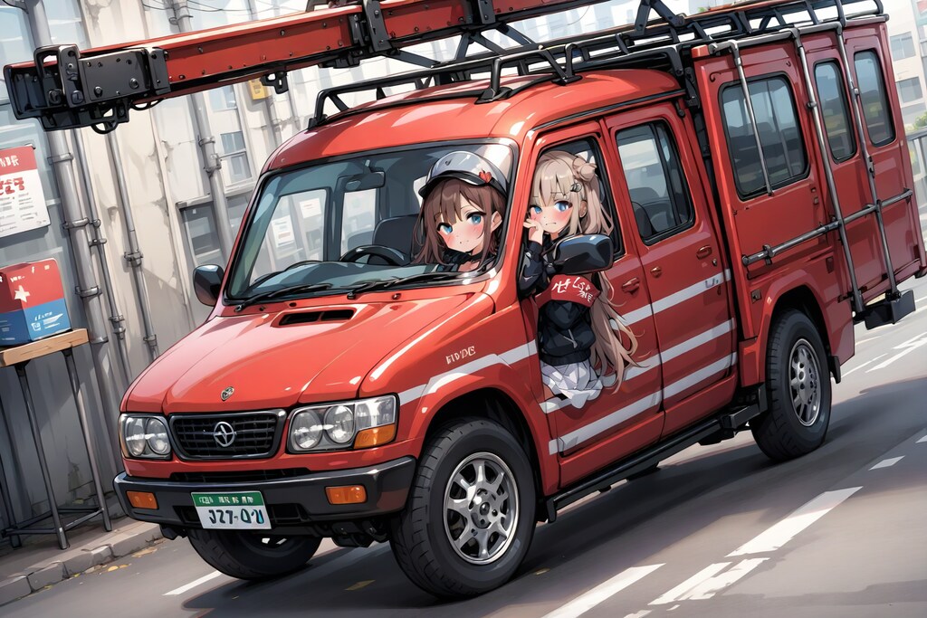 No.470 はしご車の日
