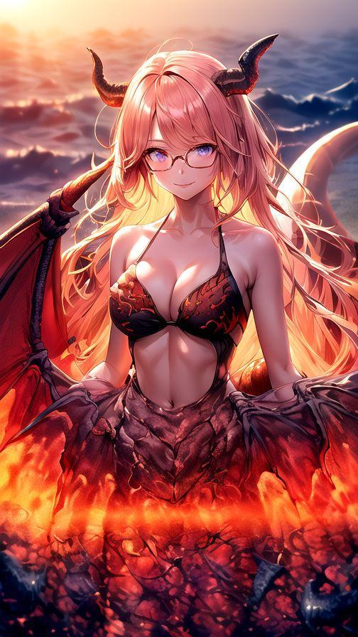 竜人娘達のバカンス　その２