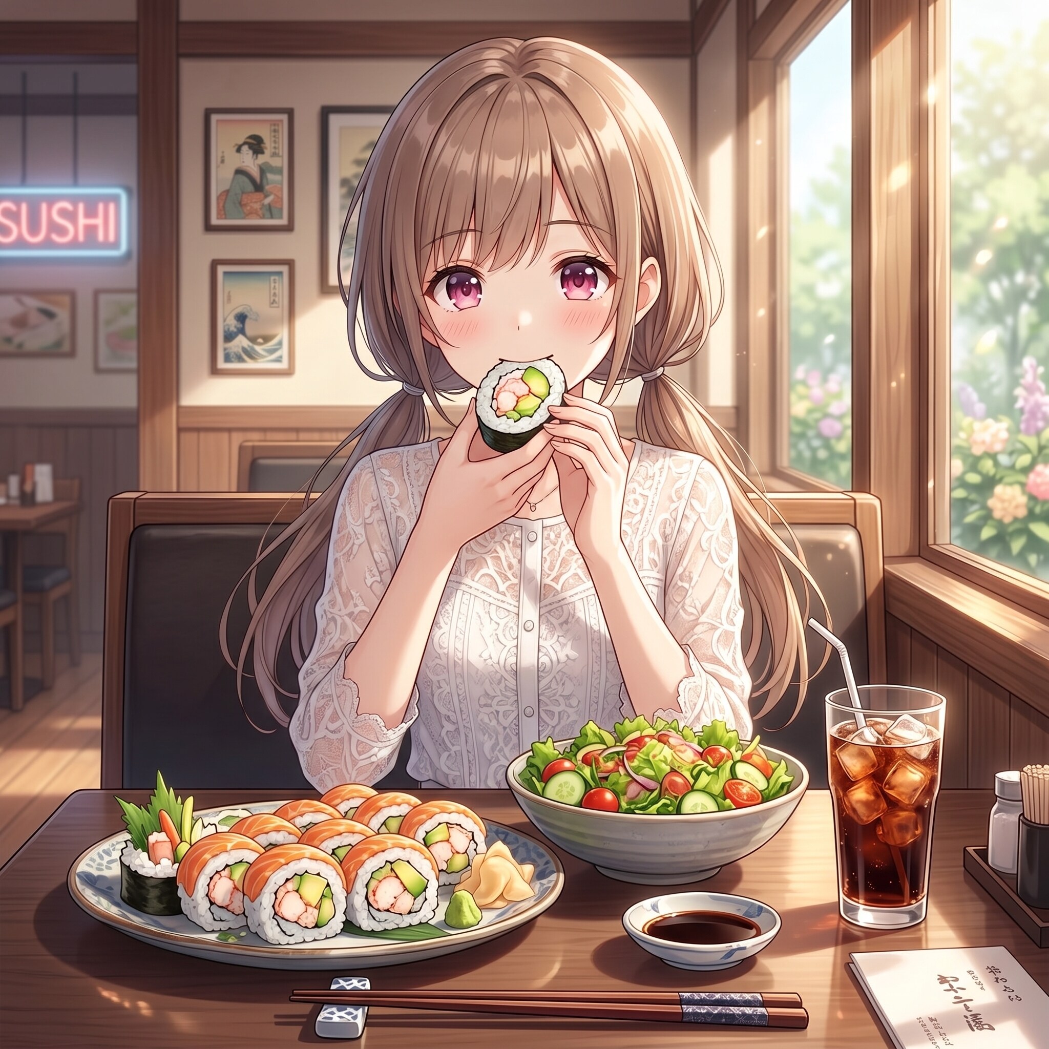 梢とランチ（２８）SUSHIランチ