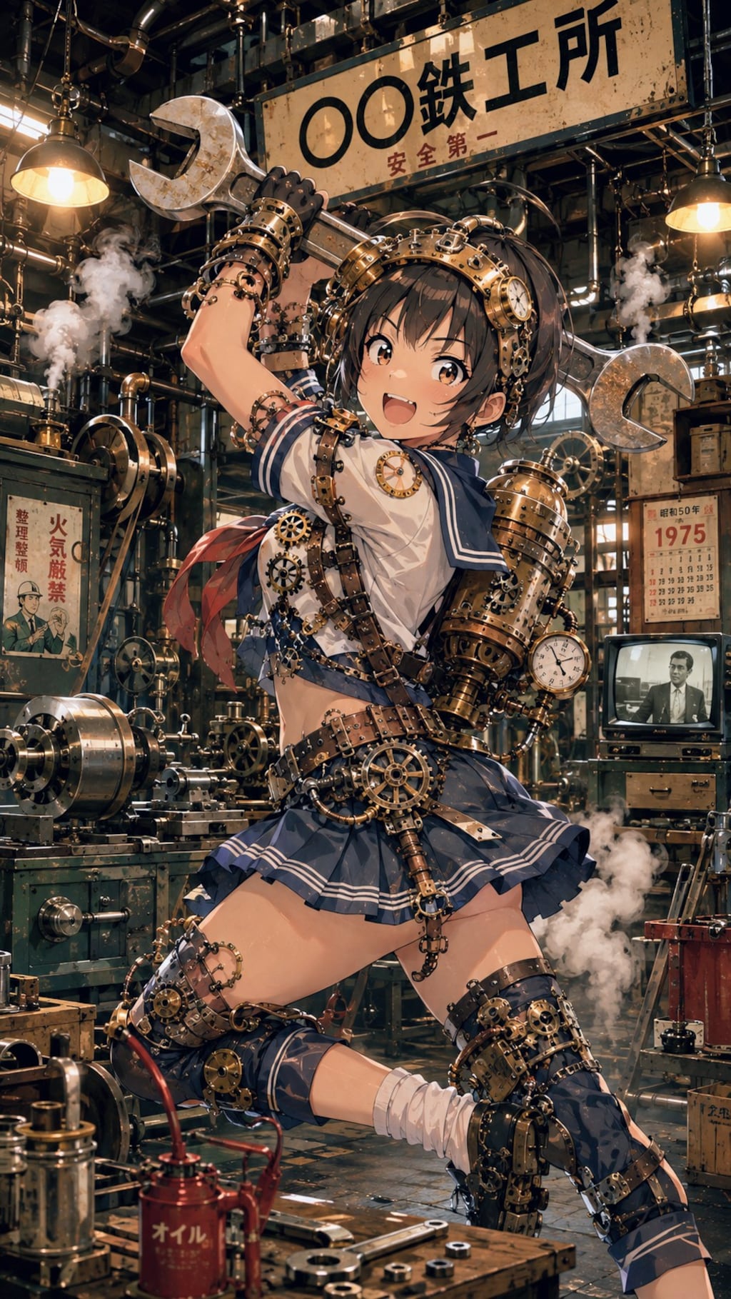 スチパン鉄工所お姉やん🔧